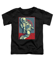 Rubino Float Astronaut - Toddler T-Shirt Toddler T-Shirt Pixels Black Small 