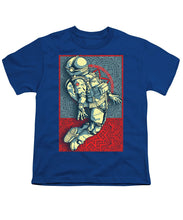 Rubino Float Astronaut - Youth T-Shirt Youth T-Shirt Pixels Royal Small 