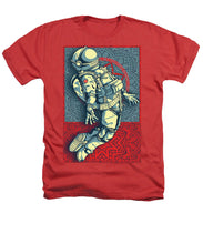 Rubino Float Astronaut - Heathers T-Shirt Heathers T-Shirt Pixels Red Small 