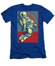 Rubino Float Astronaut - Men's T-Shirt (Athletic Fit) Men's T-Shirt (Athletic Fit) Pixels Royal Small 