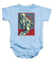 Rubino Float Astronaut - Baby Onesie Baby Onesie Pixels Light Blue Small 