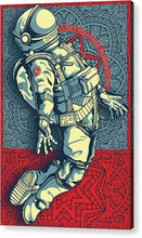 Rubino Float Astronaut - Acrylic Print Acrylic Print Pixels 6.625" x 10.000" Hanging Wire 