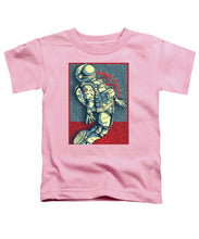 Rubino Float Astronaut - Toddler T-Shirt Toddler T-Shirt Pixels Pink Small 