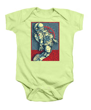 Rubino Float Astronaut - Baby Onesie Baby Onesie Pixels Soft Green Small 