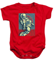 Rubino Float Astronaut - Baby Onesie Baby Onesie Pixels Red Small 