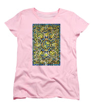 Rubino Floral Carpet - Women's T-Shirt (Standard Fit) Women's T-Shirt (Standard Fit) Pixels Pink Small 
