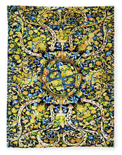 Rubino Floral Carpet - Blanket Blanket Pixels 60" x 80" Plush Fleece 