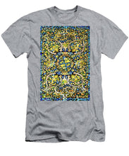 Rubino Floral Carpet - Men's T-Shirt (Athletic Fit) Men's T-Shirt (Athletic Fit) Pixels Heather Small 