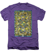Rubino Floral Carpet - Men's Premium T-Shirt Men's Premium T-Shirt Pixels Deep Purple Heather Small 