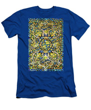 Rubino Floral Carpet - Men's T-Shirt (Athletic Fit) Men's T-Shirt (Athletic Fit) Pixels Royal Small 