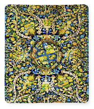 Rubino Floral Carpet - Blanket Blanket Pixels 50" x 60" Sherpa Fleece 