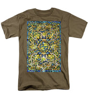 Rubino Floral Carpet - Men's T-Shirt  (Regular Fit) Men's T-Shirt (Regular Fit) Pixels Safari Green Small 
