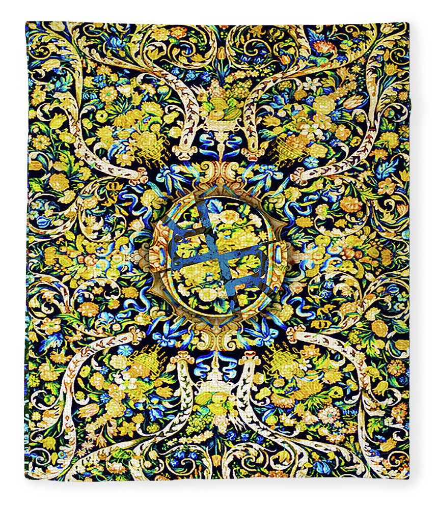 Rubino Floral Carpet - Blanket Blanket Pixels 50