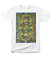 Rubino Floral Carpet - Men's T-Shirt  (Regular Fit) Men's T-Shirt (Regular Fit) Pixels White Small 