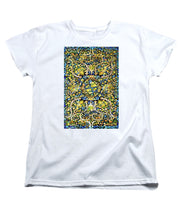Rubino Floral Carpet - Women's T-Shirt (Standard Fit) Women's T-Shirt (Standard Fit) Pixels White Small 