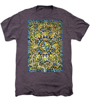 Rubino Floral Carpet - Men's Premium T-Shirt Men's Premium T-Shirt Pixels Moth Heather Small 