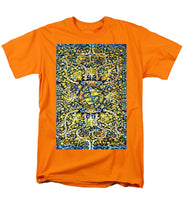 Rubino Floral Carpet - Men's T-Shirt  (Regular Fit) Men's T-Shirt (Regular Fit) Pixels Orange Small 