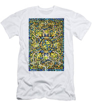 Rubino Floral Carpet - Men's T-Shirt (Athletic Fit) Men's T-Shirt (Athletic Fit) Pixels White Small 