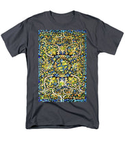 Rubino Floral Carpet - Men's T-Shirt  (Regular Fit) Men's T-Shirt (Regular Fit) Pixels Charcoal Small 