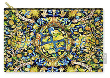 Rubino Floral Carpet - Carry-All Pouch Carry-All Pouch Pixels Medium (9.5" x 6")  