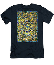 Rubino Floral Carpet - Men's T-Shirt (Athletic Fit) Men's T-Shirt (Athletic Fit) Pixels Navy Small 