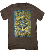 Rubino Floral Carpet - Men's Premium T-Shirt Men's Premium T-Shirt Pixels Mocha Heather Small 