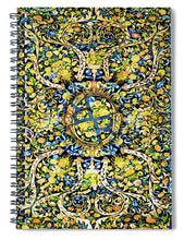 Rubino Floral Carpet - Spiral Notebook Spiral Notebook Pixels 6" x 8"  