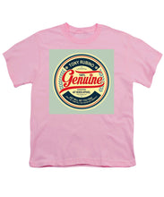 Rubino Genuine - Youth T-Shirt Youth T-Shirt Pixels Pink Small 