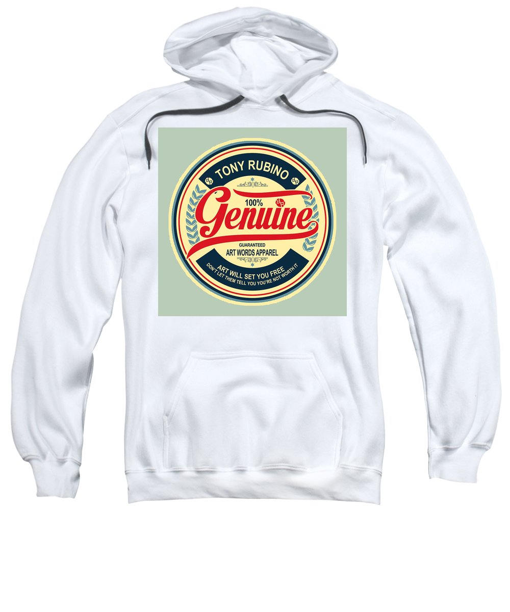 Rubino Genuine - Sweatshirt Sweatshirt Pixels White Small 