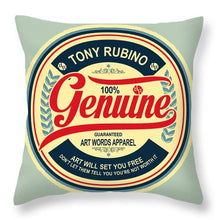 Rubino Genuine - Throw Pillow Throw Pillow Pixels 16" x 16" Yes 