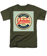 Rubino Genuine - Men's T-Shirt  (Regular Fit) Men's T-Shirt (Regular Fit) Pixels Military Green Small 