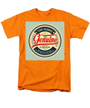 Rubino Genuine - Men's T-Shirt  (Regular Fit) Men's T-Shirt (Regular Fit) Pixels Orange Small 