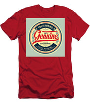 Rubino Genuine - Men's T-Shirt (Athletic Fit) Men's T-Shirt (Athletic Fit) Pixels Red Small 