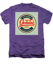 Rubino Genuine - Men's Premium T-Shirt Men's Premium T-Shirt Pixels Deep Purple Heather Small 