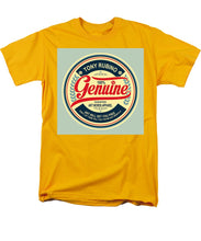 Rubino Genuine - Men's T-Shirt  (Regular Fit) Men's T-Shirt (Regular Fit) Pixels Gold Small 