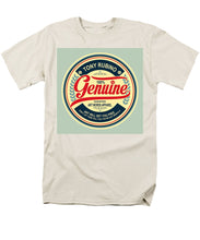 Rubino Genuine - Men's T-Shirt  (Regular Fit) Men's T-Shirt (Regular Fit) Pixels Cream Small 