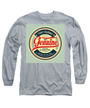 Rubino Genuine - Long Sleeve T-Shirt Long Sleeve T-Shirt Pixels Heather Small 