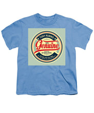 Rubino Genuine - Youth T-Shirt Youth T-Shirt Pixels Carolina Blue Small 