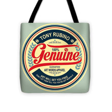 Rubino Genuine - Tote Bag Tote Bag Pixels 16" x 16"  