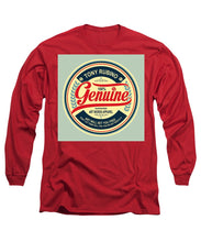 Rubino Genuine - Long Sleeve T-Shirt Long Sleeve T-Shirt Pixels Red Small 