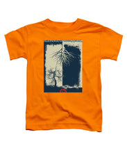 Rubino Grunge Tree - Toddler T-Shirt Toddler T-Shirt Pixels Orange Small 