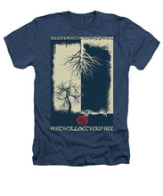 Rubino Grunge Tree - Heathers T-Shirt Heathers T-Shirt Pixels Navy Small 