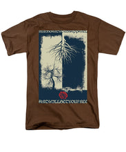 Rubino Grunge Tree - Men's T-Shirt  (Regular Fit) Men's T-Shirt (Regular Fit) Pixels Coffee Small 