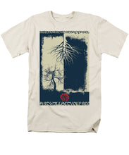 Rubino Grunge Tree - Men's T-Shirt  (Regular Fit) Men's T-Shirt (Regular Fit) Pixels Cream Small 