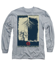 Rubino Grunge Tree - Long Sleeve T-Shirt Long Sleeve T-Shirt Pixels Heather Small 
