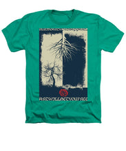 Rubino Grunge Tree - Heathers T-Shirt Heathers T-Shirt Pixels Kelly Green Small 