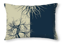Rubino Grunge Tree - Throw Pillow Throw Pillow Pixels 20" x 14" Yes 