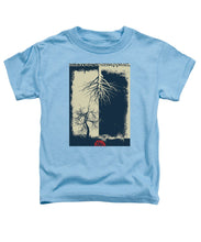 Rubino Grunge Tree - Toddler T-Shirt Toddler T-Shirt Pixels Carolina Blue Small 
