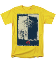 Rubino Grunge Tree - Men's T-Shirt  (Regular Fit) Men's T-Shirt (Regular Fit) Pixels Yellow Small 