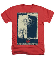 Rubino Grunge Tree - Heathers T-Shirt Heathers T-Shirt Pixels Red Small 